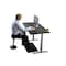 Uncaged Ergonomics RiseUpElectricStandingDesk60X30"BlackBambooDesktopSitStand, RU2gbk RU2GBK - alternate 2